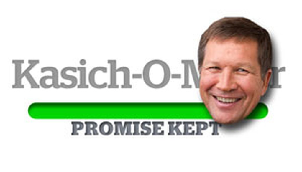 Gov. John Kasich has said success should be judged by results. 