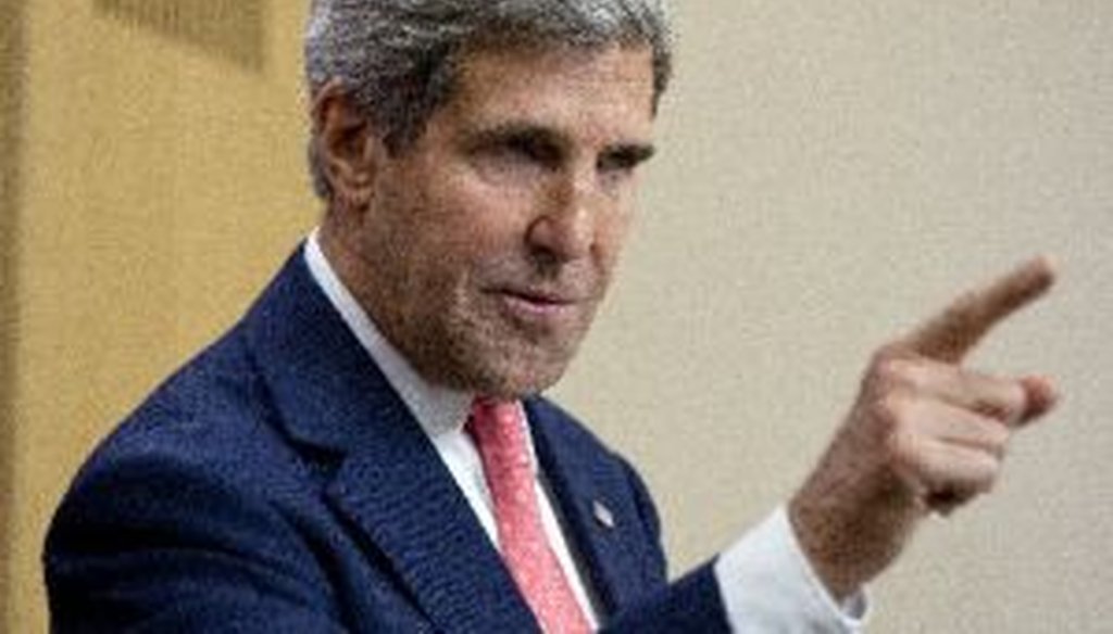Did Secretary of State John Kerry spin his views on the Iraq War? We take a closer look.