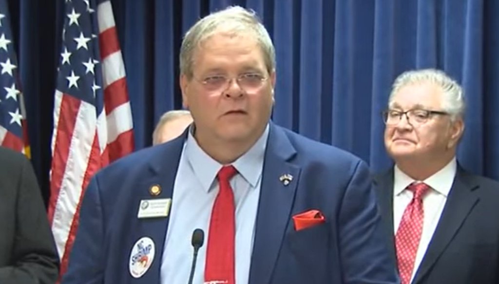North Carolina Rep. Keith Kidwell, R-Beaufort