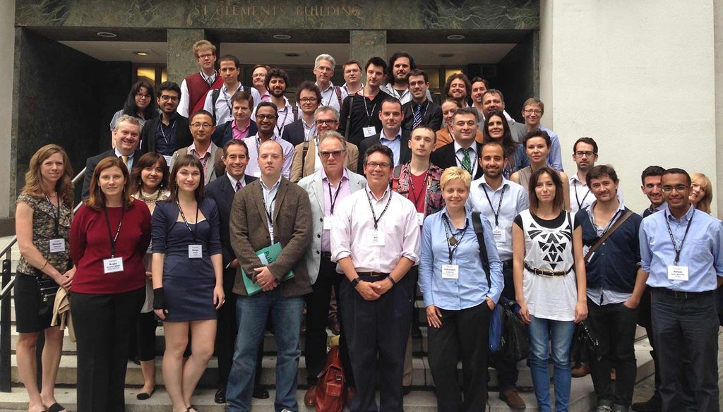 Fact-checkers from around the world met in June for the Global Fact-checking Summit in London.