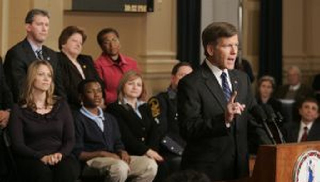 Virginia Gov. Robert McDonnell delivers the Republican response to the State of the Union address.