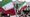 Demonstrators carry signs and wave the Iranian flag as they rally outside the White House, June 22, 2025, in Washington, to protest the U.S. military strike on three sites in Iran. (AP)