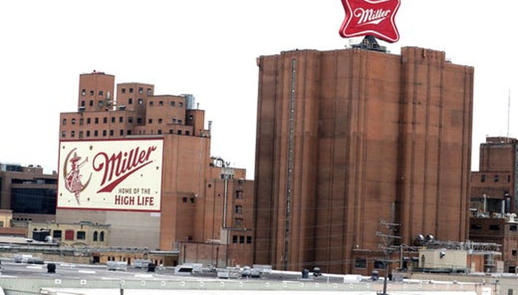 A mass shooting occurred Feb. 26, 2020 at Molson Coors in Milwaukee, where Miller beers are brewed. (Rick Wood/Milwaukee Journal Sentinel)