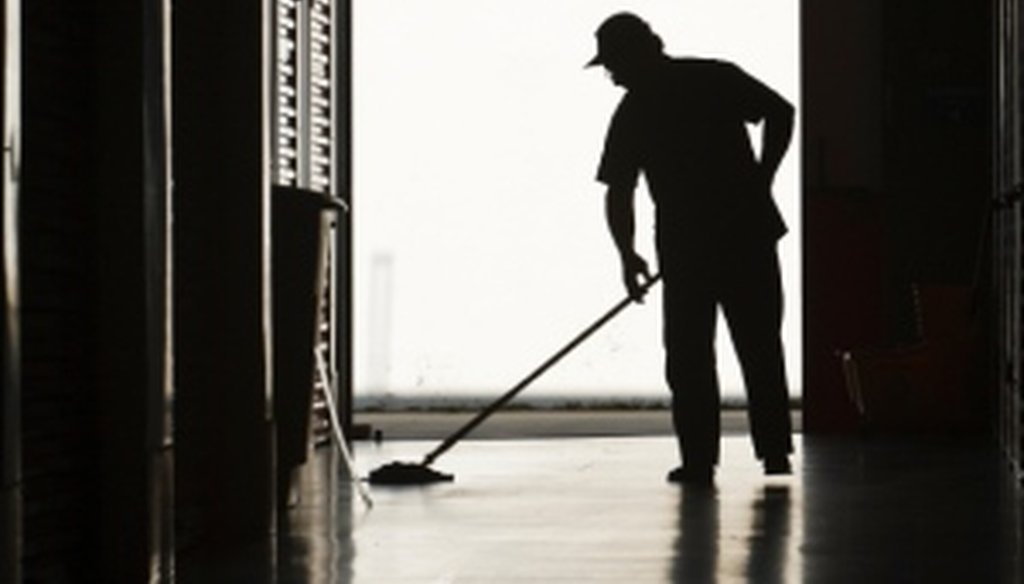 Newt Gingrich said that in New York, entry-level janitors earn twice the salary of entry-level teachers.