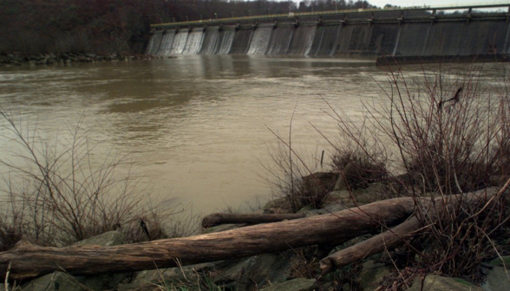The Morgan Falls dam area along the Chattahoochee river is part of Georgia Power's network of hydroelectric facilities across Georgia. AJC File Photo by John Spink