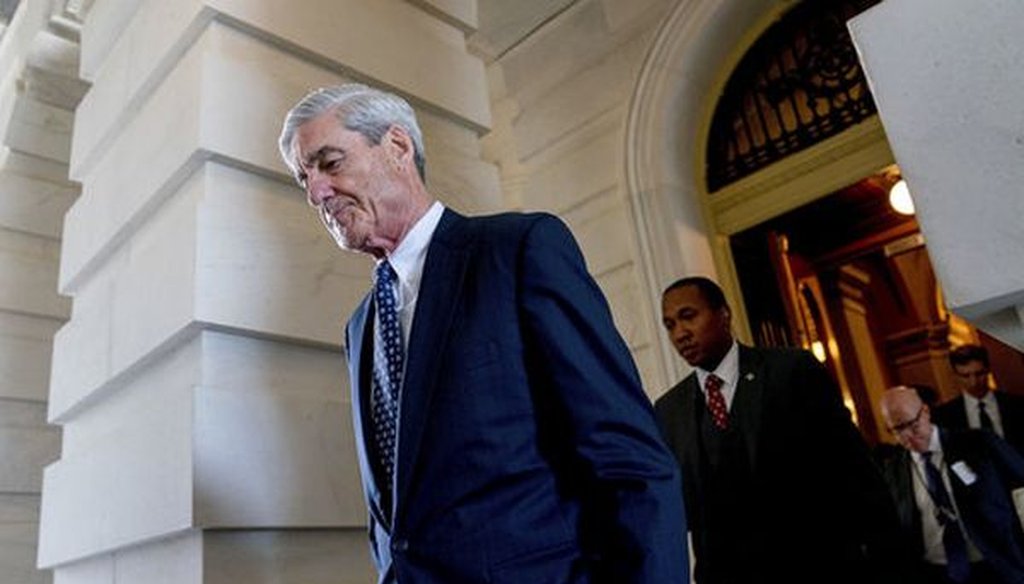 Special Counsel Robert Mueller leaves the U.S. Capitol on June 21, 2017. (AP/Andrew Harnik)