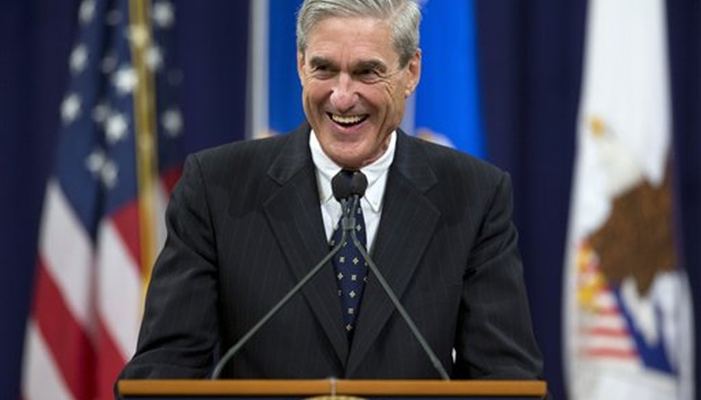 Robert Mueller in a file photo from Aug. 1, 2013. (AP/Evan Vucci)
