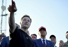 On Facebook, Elon Musk is an invention superhero. But many of these posts are made-up and feature AI