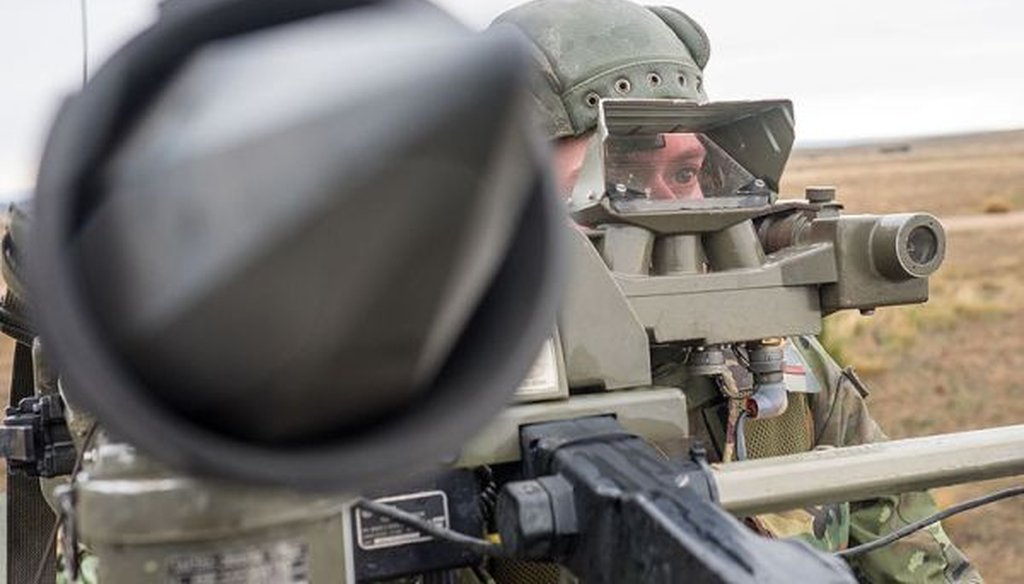 Spanish artillery personnel in a NATO training exercise in 2015. (Wikimedia commons)