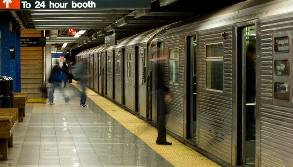 Both subway delays and homicides are up in the Big Apple and a Fox News hosts lays both at the feet of the mayor. (istockphoto)