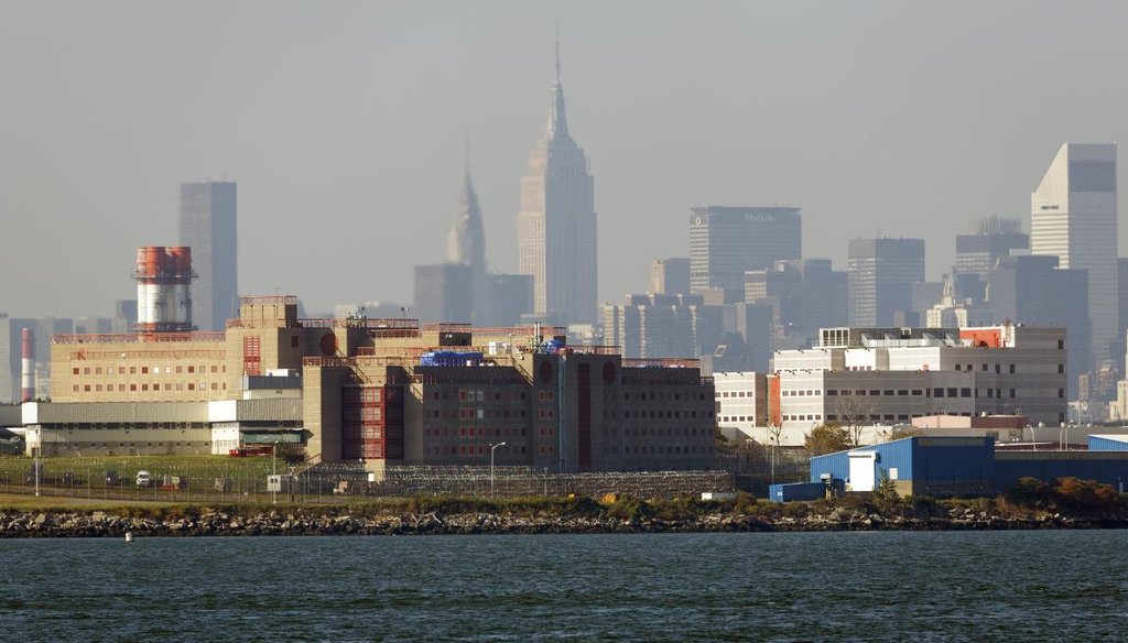 The Rikers Island prison complex is one of many sources of lockup within the United States. New York Times photo.