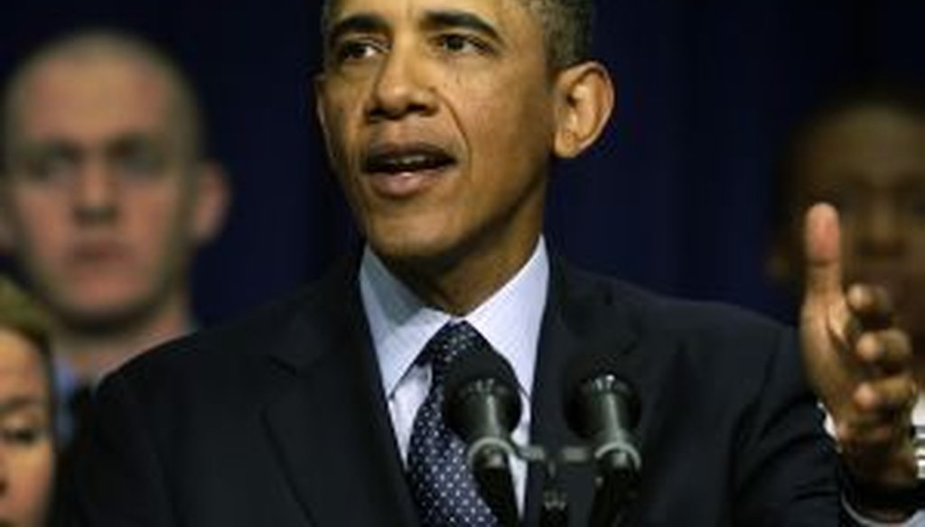 President Obama has argued for a mix of spending cuts and tax increases in place of the sequester.