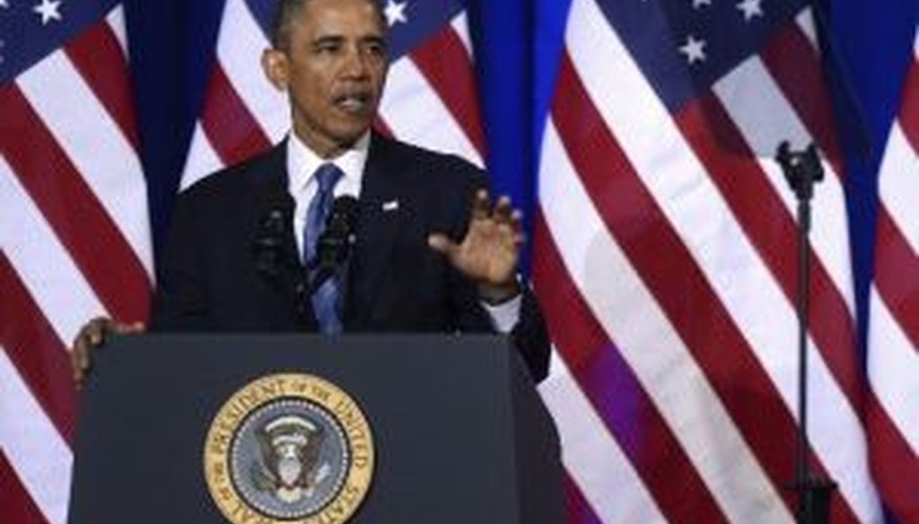 Speaking at the Department of Justice, President Barack Obama proposes National Security Agency reforms including an end to NSA keeping phone data of millions of Americans.