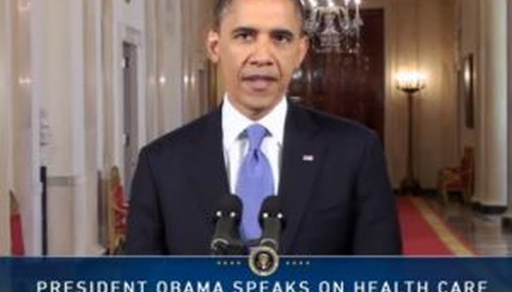 President Barack Obama spoke from the White House after the Supreme Court delivered its ruling that upheld his signature health care law.