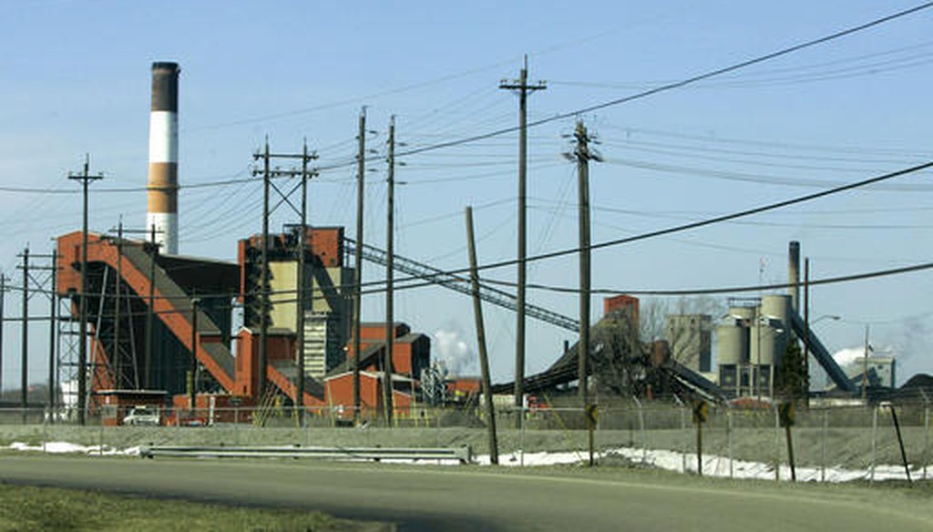  This March 13, 2008, shows AK Steel's Middletown Works plant in Middletown, Ohio. Author J.D. Vance's book "Hillbilly Elegy: A Memoir of a Family and Culture in Crisis" provides a vivid tour of the stark world he grew up in. (AP)