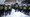 Police move in to clear protesters from downtown Ottawa near Parliament hill on Saturday, Feb. 19, 2022. Police arrested more than 100 and towed vehicles, raising authorities’ hopes for an end to the three-week protest. (AP)