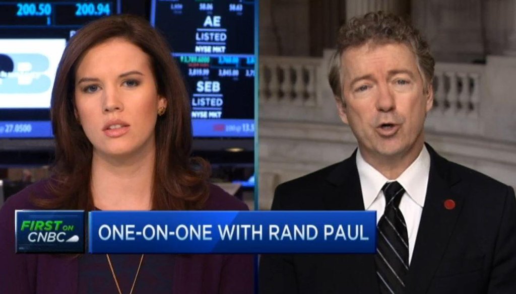 One claim we heard a lot after Sen. Rand Paul's interview with CNBC was he should know better. After all, he is an eye surgeon.
