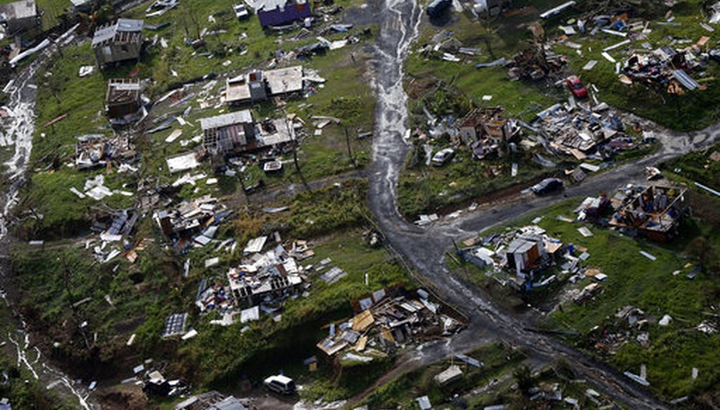 Puerto Rico says Hurricane Maria death toll may surpass 1400