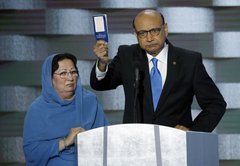 The backstory of the Muslim soldier's dad who said Trump 'sacrificed nothing'