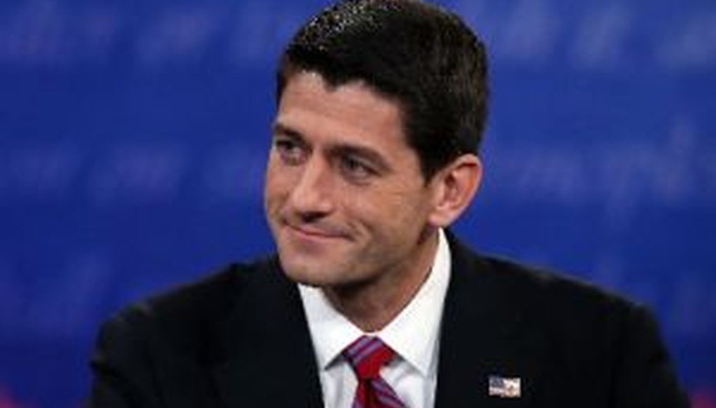 At the vice presidential debate, Paul Ryan invoked Canada as ... an example of a low-tax nation. We check his facts.