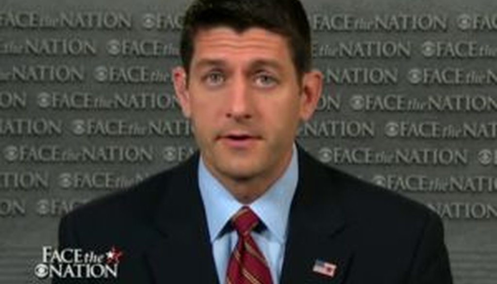 Appearing on CBS' "Face the Nation," Rep. Paul Ryan, R-Wis., said that President Barack Obama's health care law wouldn't be affected by a potential government shutdown. Is that correct?