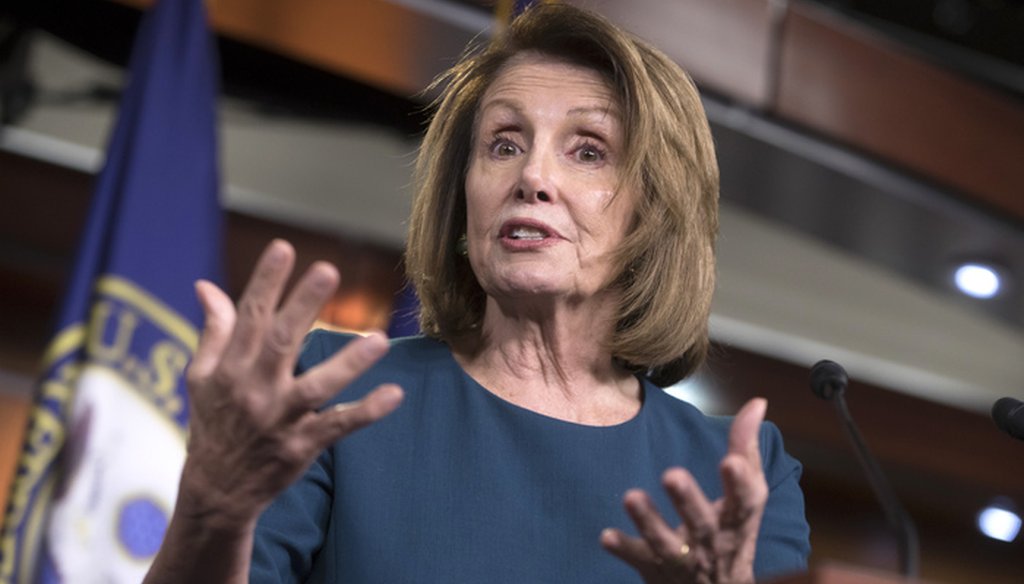 House Minority Leader Nancy Pelosi, D-Calif., in September 2017. (AP Photo)