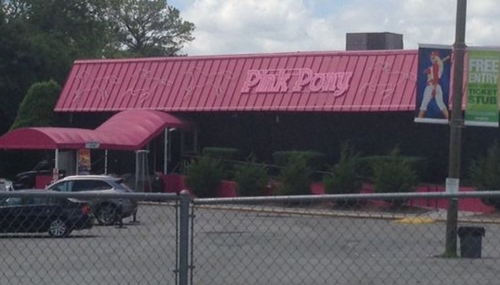The Pink Pony, located in Brookhaven, claimed in a lawsuit against the city that its ownership has never violated an ordinance or state law.