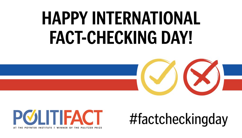 PolitiFact Happy International FactChecking Day!