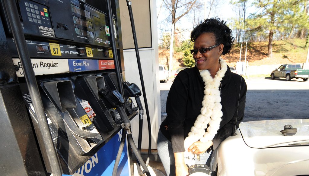 Some state political leaders have signaled they may consider increasing the gasoline tax to raise money for more transportation projects in Georgia.  Johnny Crawford /jcrawford@ajc.com