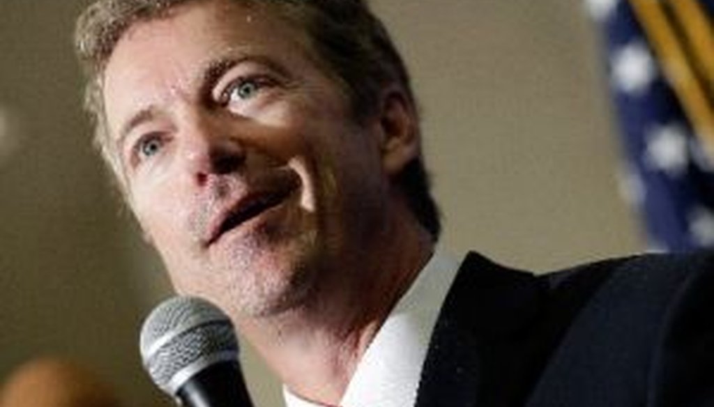 Sen. Rand Paul, R-Ky., said that the number of Obamacare-related cancellations exceeds the number of Kentuckians who got coverage under the law by a margin of 40 to 1. Is that correct?