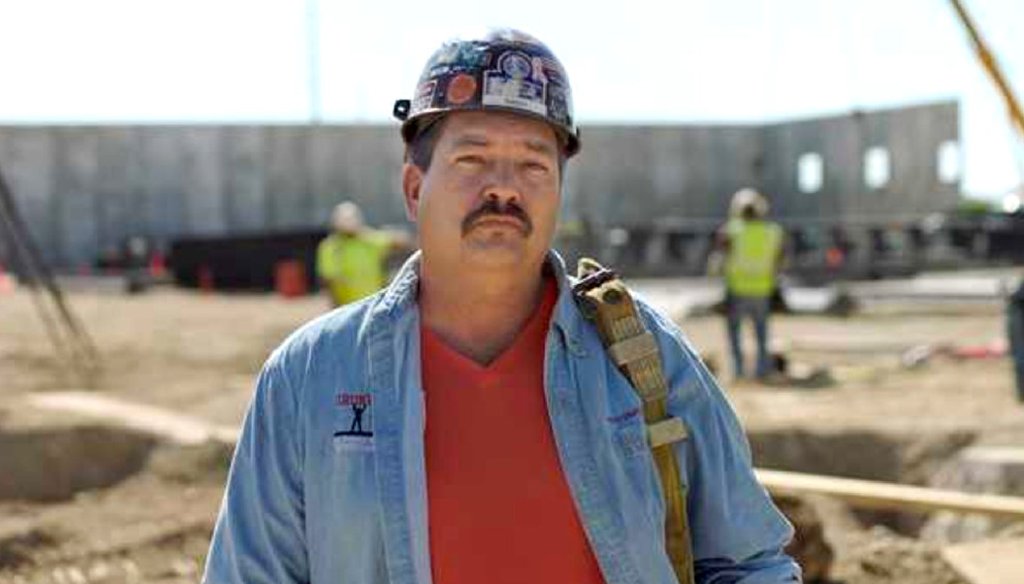Randy Bryce, a candidate for Paul Ryan's U.S. House seat, has emphasized his union credentials. (Campaign photo)