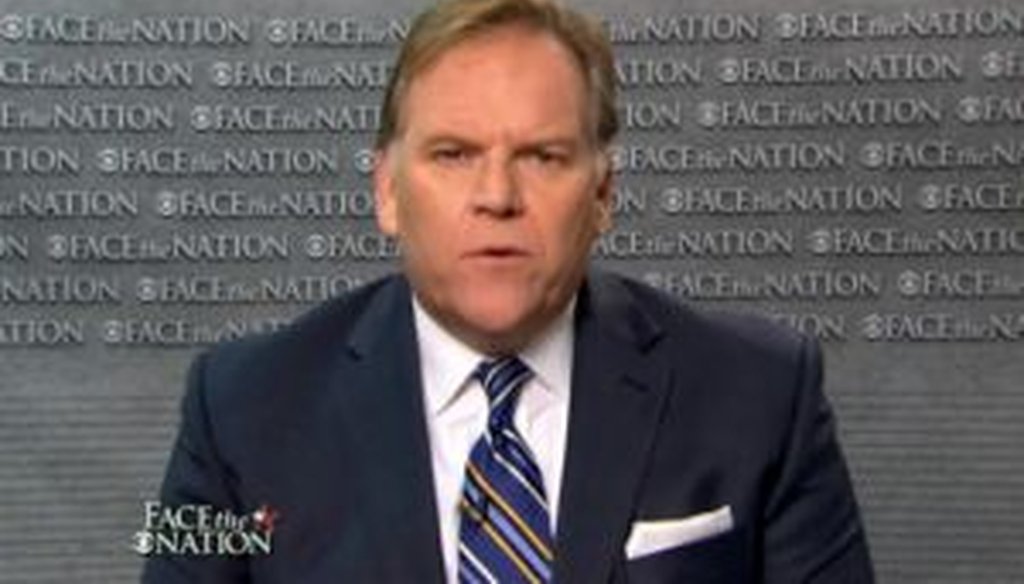 House Intelligence Committee chairman Mike Rogers, R-Mich., brought up an episode in American intelligence history from 1929 during an interview on CBS' "Face the Nation."