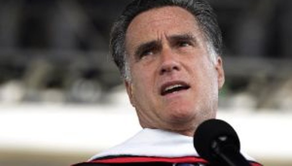 Mitt Romney reiterated his opposition to same sex marriage in several venues, including a commencement address at Liberty University in Lynchburg, Va.