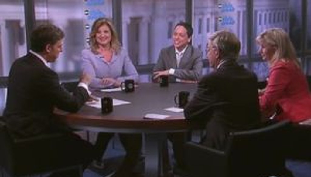 Arianna Huffington and Liz Cheney sparred on the roundtable of ABC News' "This Week."