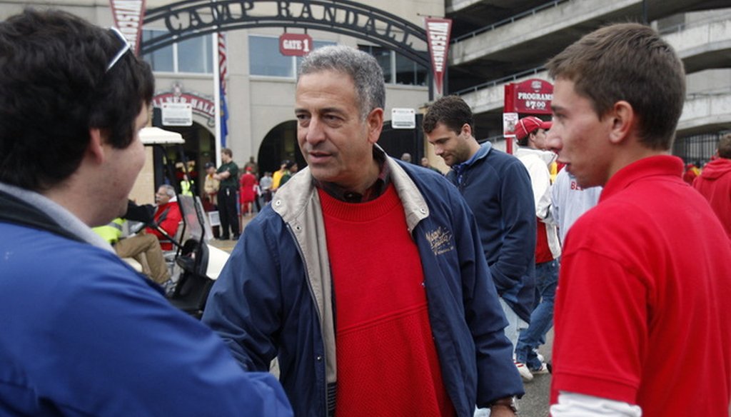 Russ Feingold, shown here campaigning for re-election to the U.S. Senate in 2010, the year Obamacare was signed into law, is a supporter of the law. (Milwaukee Journal Sentinel)