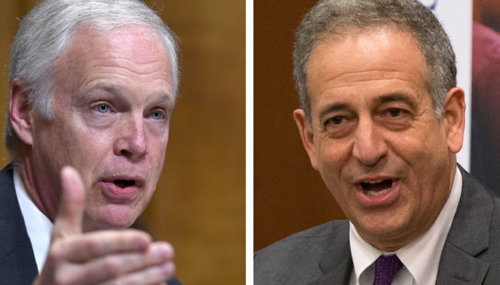U.S. Sen. Ron Johnson, a Wisconsin Republican, is being challenged by former U.S. Sen. Russ Feingold, a Democrat.