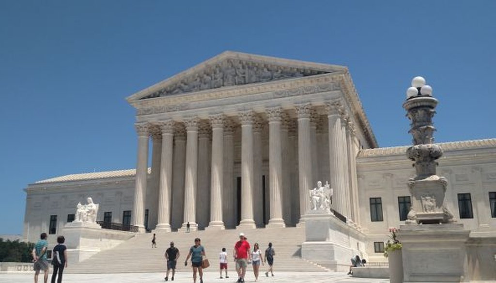 The Supreme Court in Washington, D.C. (Louis Jacobson, PolitiFact)