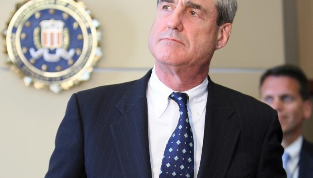 Former FBI Director Robert Mueller was named special counsel by the U.S. Department of Justice to lead the investigation into Russian meddling in the 2016 election. (Tampa Bay Times file)