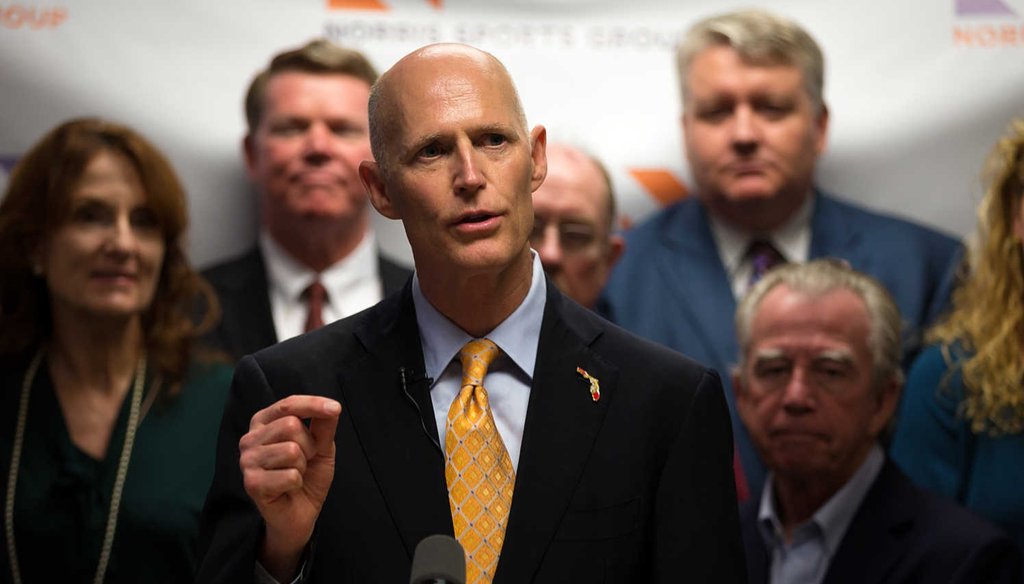 Gov. Rick Scott once said he supports expanding Medicaid. Now, it's a different story. (AP)