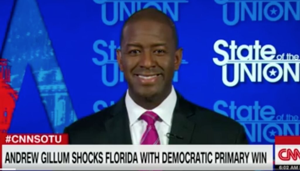 Andrew Gillum, the Democratic gubernatorial nominee in Florida, defended his support for "Medicare for All" during an appearance on CNN.