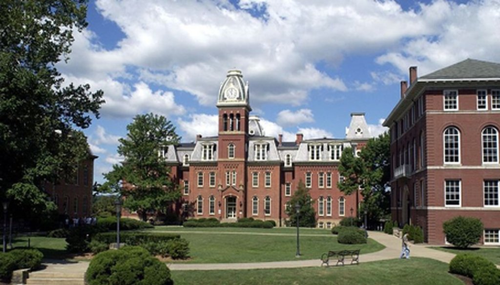 Woodburn Hall on the West Virginia University campus. (Wikimedia Commons)