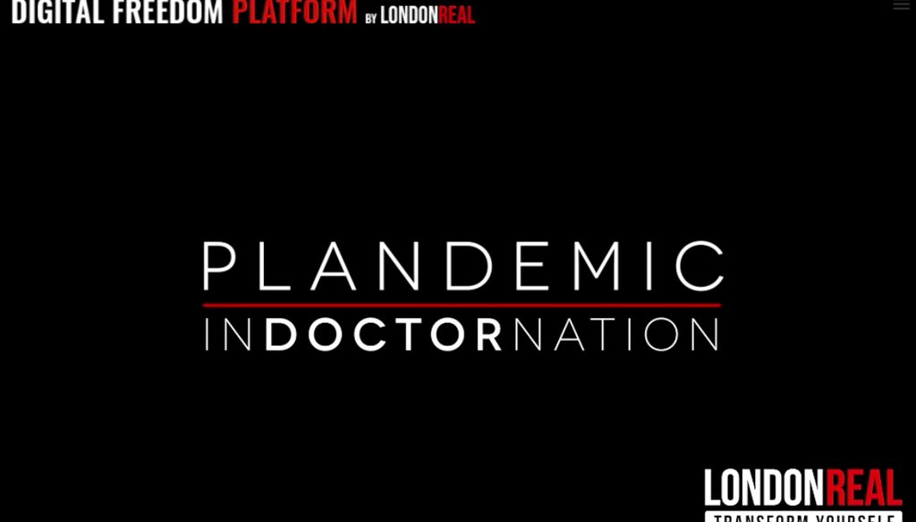 (Screenshot from “Plandemic: Indoctornation")