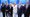 Pennsylvania Republican Senate candidates Kathy Barnette, Mehmet Oz, Carla Sands, David McCormick, and Jeff Bartos join moderator Greta Van Susteren at a debate on May 4, 2022, in Grove City, Pa. (AP)