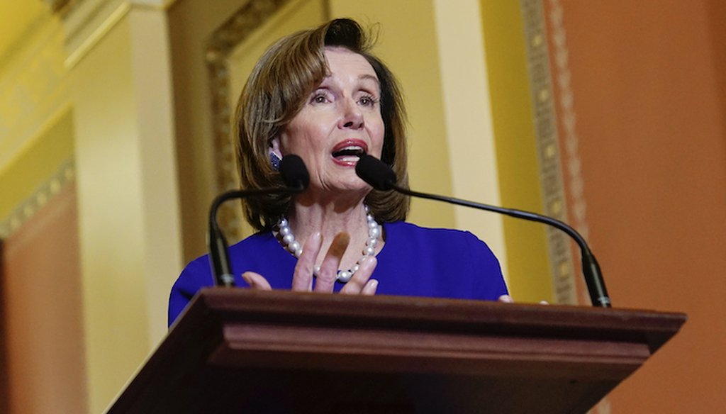 House Speaker Nancy Pelosi, D-Calif., on Capitol Hill pm May 16, 2022. (AP)