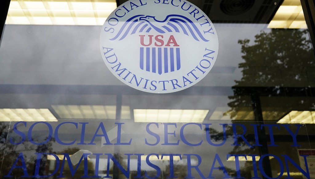 The U.S. Social Security Administration office in Mount Prospect, Ill., Oct. 12, 2022. (AP)