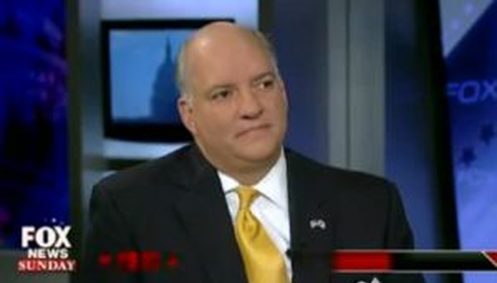 Rep. Steve Southerland, R-Fla., appeared on "Fox News Sunday" to discuss the 50th anniversary of the War on Poverty. We checked one of his claims.