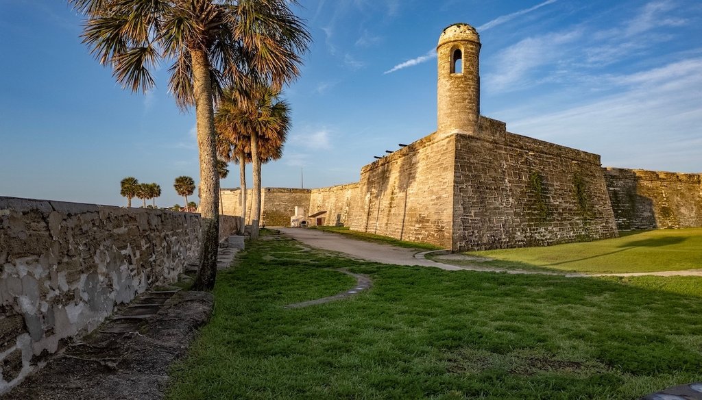 Historic Castillo de San Marcos in St. Augustine, Florida. (Shutterstock)