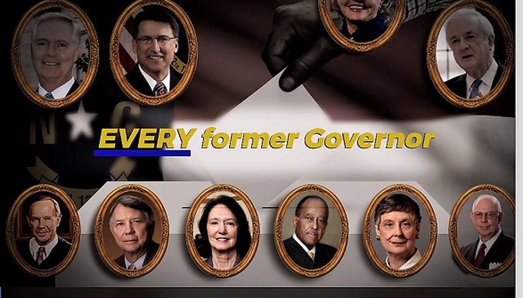 A screenshot of the ad released by Stop Deceptive Amendments, a group that aims to raise awareness about and oppose two proposed Constitutional Amendments that would limit the governor's powers.