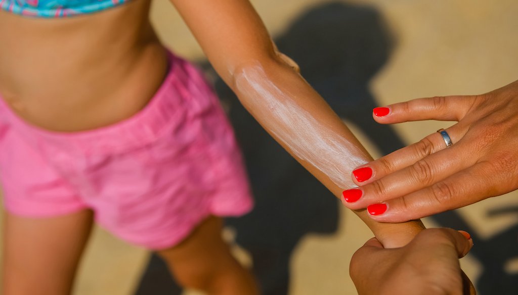 SPF numbers tell you how well a sunscreen protects your skin against ultraviolet B, or UVB, rays — the type of ultraviolet radiation most responsible for causing sunburns. The higher the SPF, the more these rays are blocked. (Shutterstock)