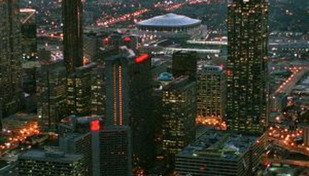 Atlanta sparkled (somewhat) during the 2000 Super Bowl. But did the game really bring in $292 million?